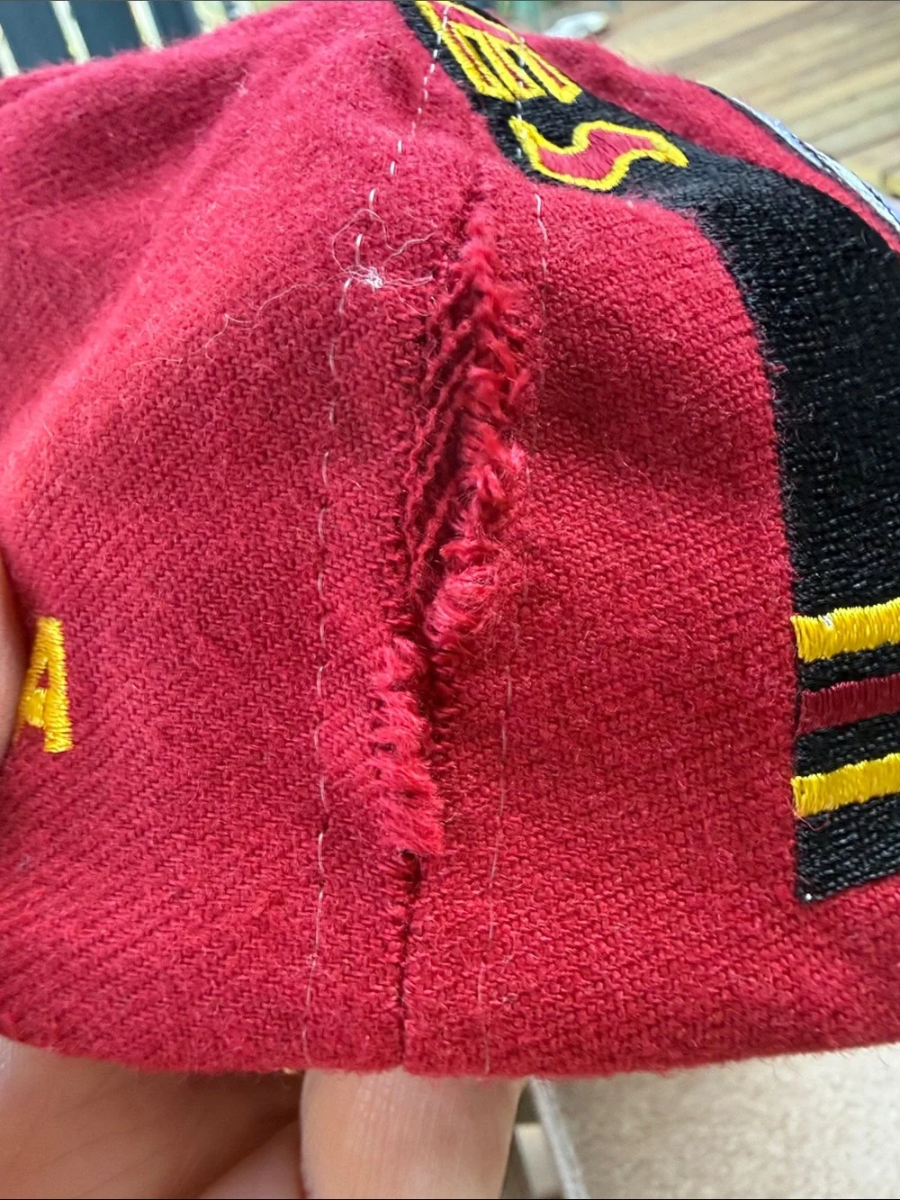 Florida State Seminoles Vintage 90s Wool Embroidered Hat The Game